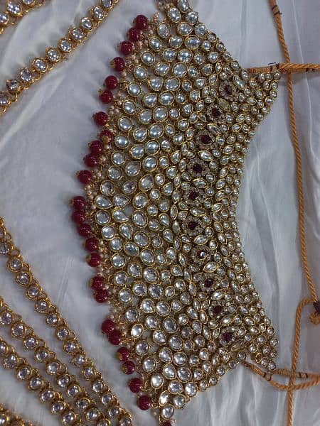 cunden artificial jewellery set for sale 3 hours used 3