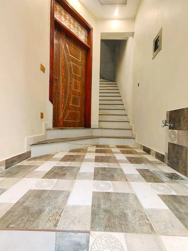 2 Marla Double Storey House For Sale Sheraz Town 3 Bedroom With Attached Washroom TV Lounge Tile Floorings Near Pcsir Staff Society College Road 12