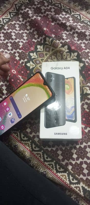 Samsung galaxy A04 urgent sale 4/64 Duel SIM 1