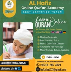 I'm online Quran teacher