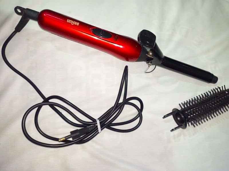 Braun Hair curler+straightner 2