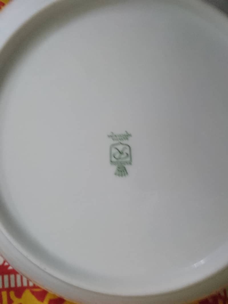 Imported German Dinner Set (White) 5