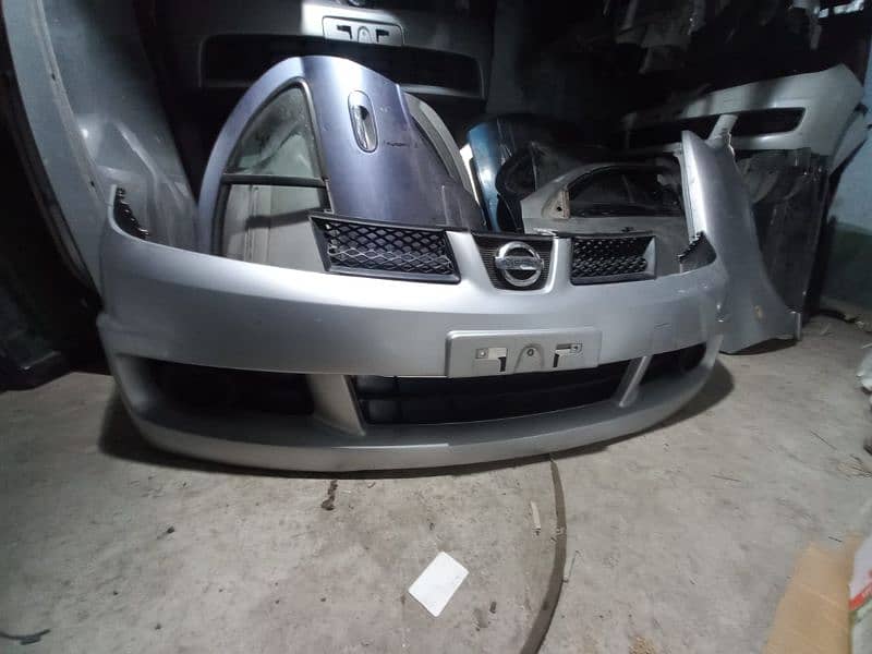 Nissan sunny body and machinal parts 11