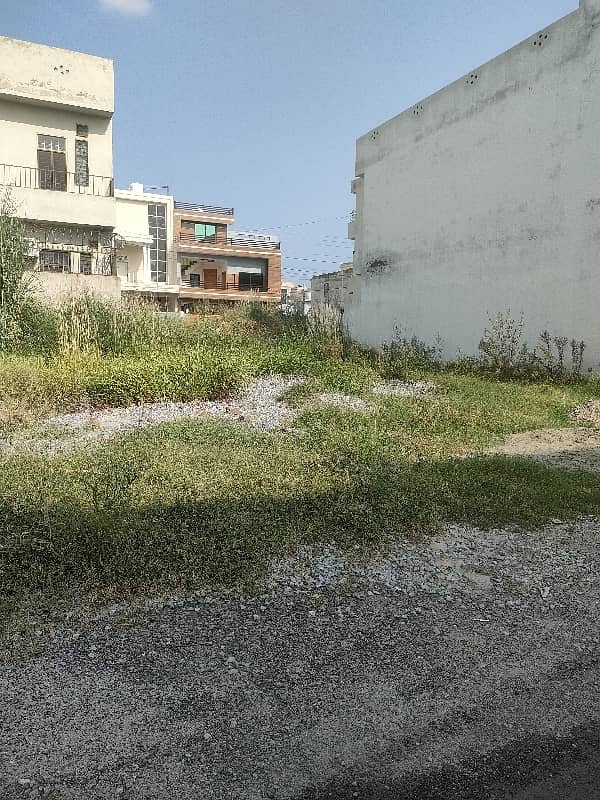 New city phase ii wah cantt G ex st 9 plot urgent sale vip location 1