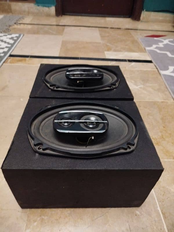 Pioneer Car Speakers TS-AB6975 V2R 1110w with box 8