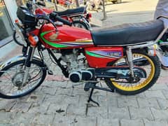 Honda 125 Red colar