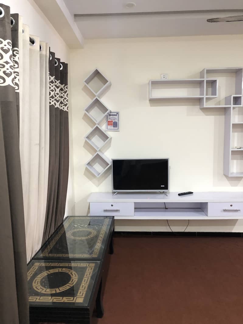 2 Bed Furnished Flat Available For Rent in Faisal Town F-18 Islamabad 1