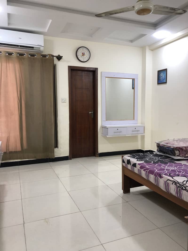 2 Bed Furnished Flat Available For Rent in Faisal Town F-18 Islamabad 12