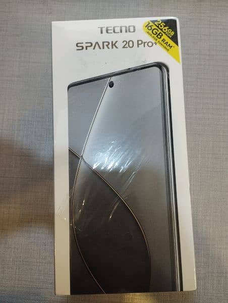 Tecno Spark 20 Pro Plus 16gb 256gb box pack 0