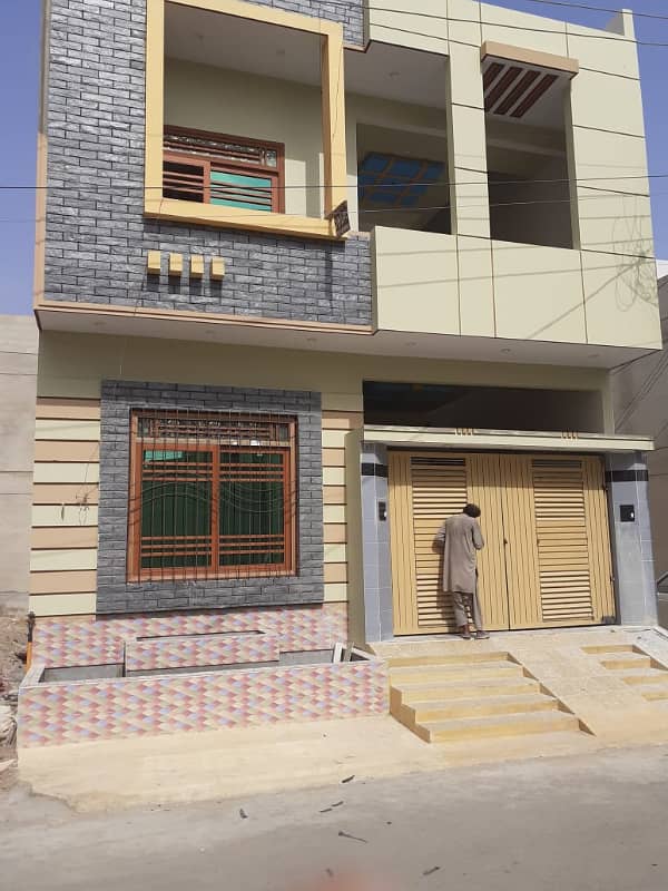 120 Square Yards Double Storey Bungalow Available In Saadi Town Scheme 33 Karachi 4