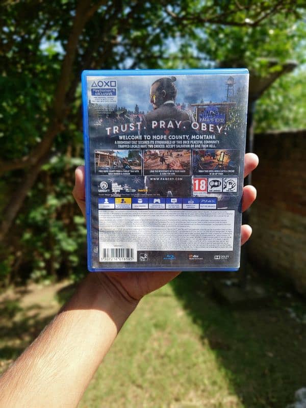 FarCry 5 PS4 Disc 1