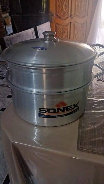 sonex steamer,food steamer all in one in neat Nd clean condition 2