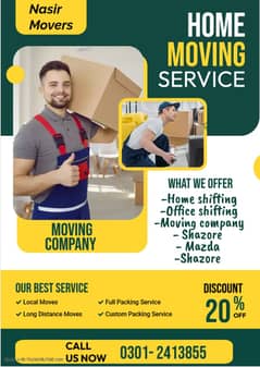 Home shifting - Mover & Packer - Office Moving