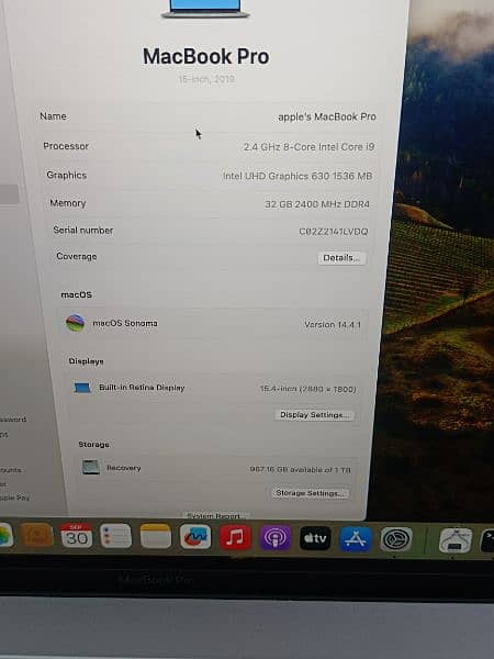 3 UNITS MACBOOK PRO 2019 CTO I5 INCH TOUCHBAR I9 8 CORE 32GB RAM 1TB 6