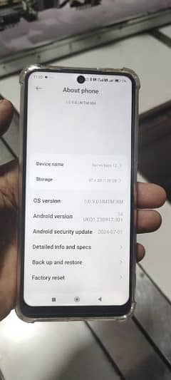 Redmi Note 12 8/128 full box panal chnge salle 0