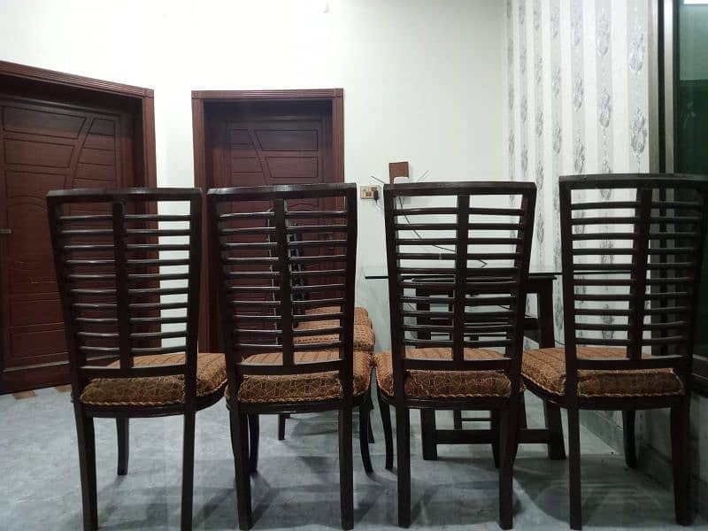 New 7 Chairs & Table 0