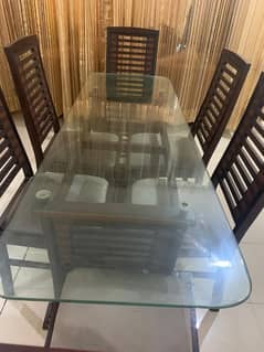 6 seater dining table