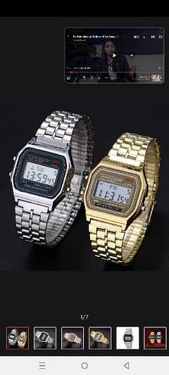 Casio watch for man and woman