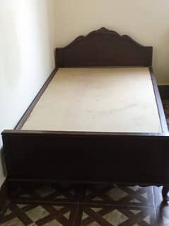 single bed woden work