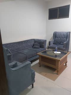 2 bed semi furnished flat available for rent in E-11/4 Mustafa Tower 0