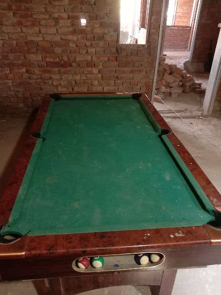 Snooker table 3x6 4