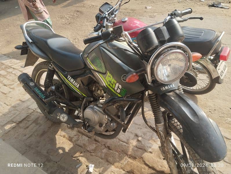 YBR 125G Matt Gray For Sale Multan BWP 4