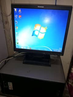 CPU Dell with LCD with keypad wireless with Vijay power cable