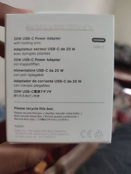 Apple 20w Official Adapter Original 1