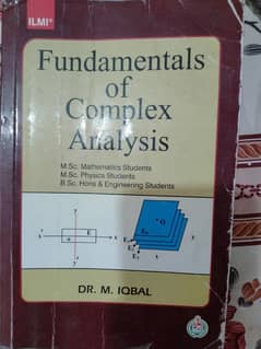 Fundamental of complex analysis by Dr. Iqbal