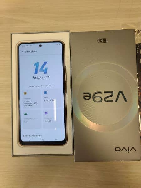 vivo v29e 5G 8+8RAM and 256gb for sale 1