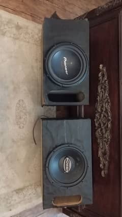 Pioneer & Jensen power  woofers