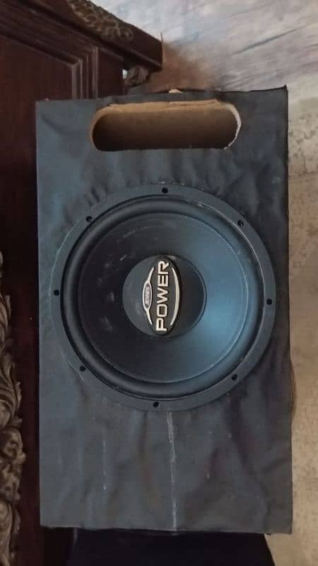 Pioneer & Jensen power  woofers 3