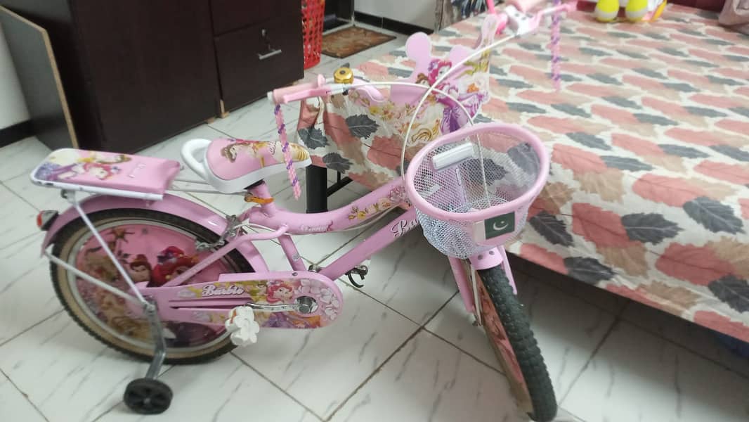 BARBIE GIRL CYCLE AVAILBLE FOR SALE (URGENT SALE) 9