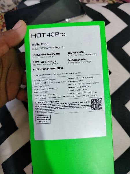 infinix Hot 40 Pro 6