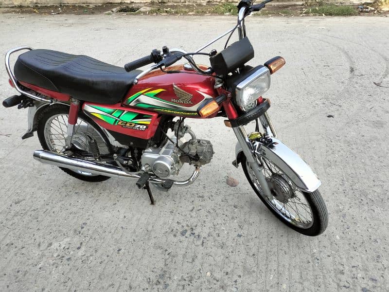 Honda CD70 model 2022 Applied for 03055228242 9