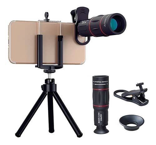 Mobile Zoom Lens 18X With Tripod 13