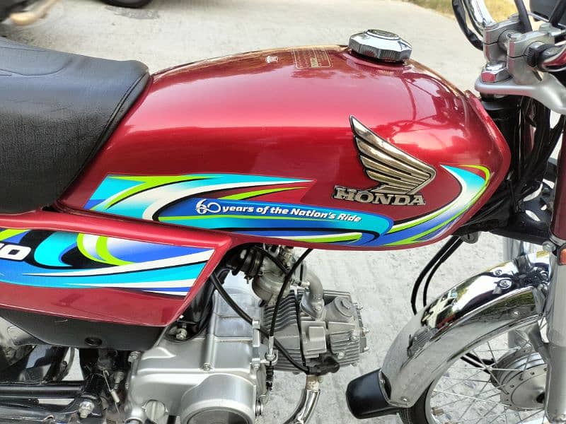 Honda CD70 model 2024 Rawalpindi number 03341511728 0