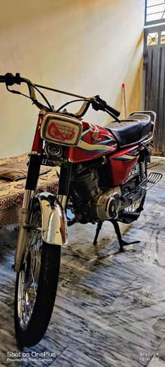 HONDA cg 125 model 2015 forsale urgent