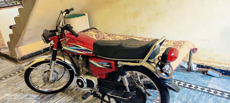 HONDA cg 125 model 2015 forsale urgent 6