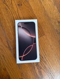 iPhone 16 Pro. Max/256gb/Box Pack Brand New