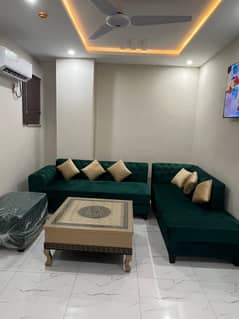 Two Bed Fully Furnished Brand New Apartment For Rent In Phase-7 Bahria Town 0