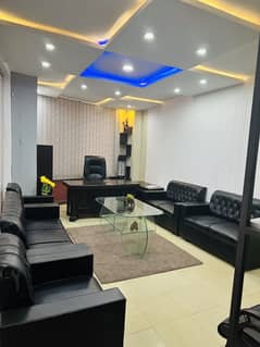 First Floor Furnished Hall For Rent In Mini-Commercial Phase-7 Bahira Town.