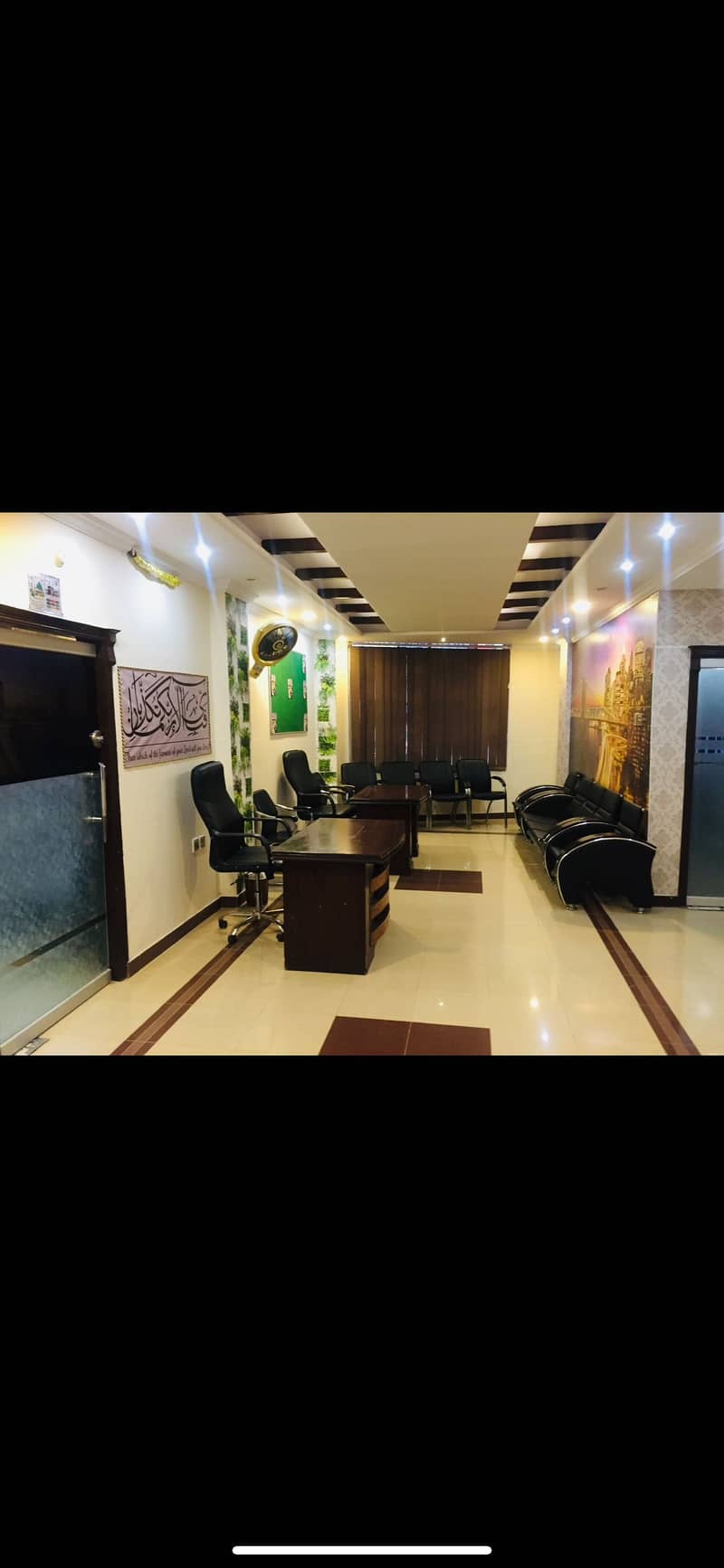 First Floor Furnished Hall For Rent In Mini-Commercial Phase-7 Bahira Town. 2