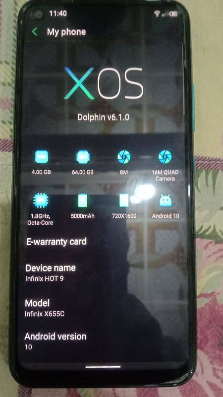 Infinix hot 9 4