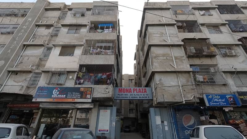 1250 Sqft Flat Available For Sale Gulshan E Iqbal Block 5 1