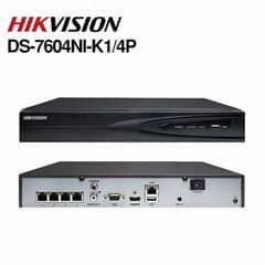 Hikvision NVR and 4MP cube ip camera for sale good condition Like new