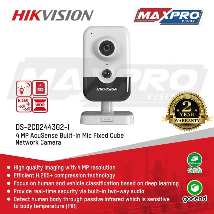 Hikvision NVR and 4MP cube ip camera for sale good condition Like new 2