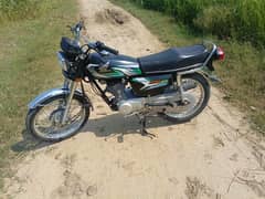 Honda cg 125 modal 2023 Applied For.   Bike genuine hy complete.