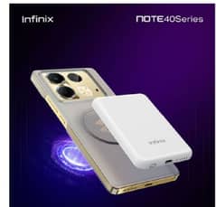 infinix note 40 with original power bank