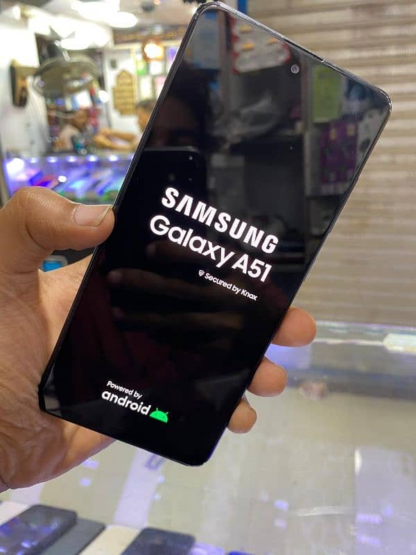 Samsung Galaxy A51 Dual Sim PTA Approved With box 1